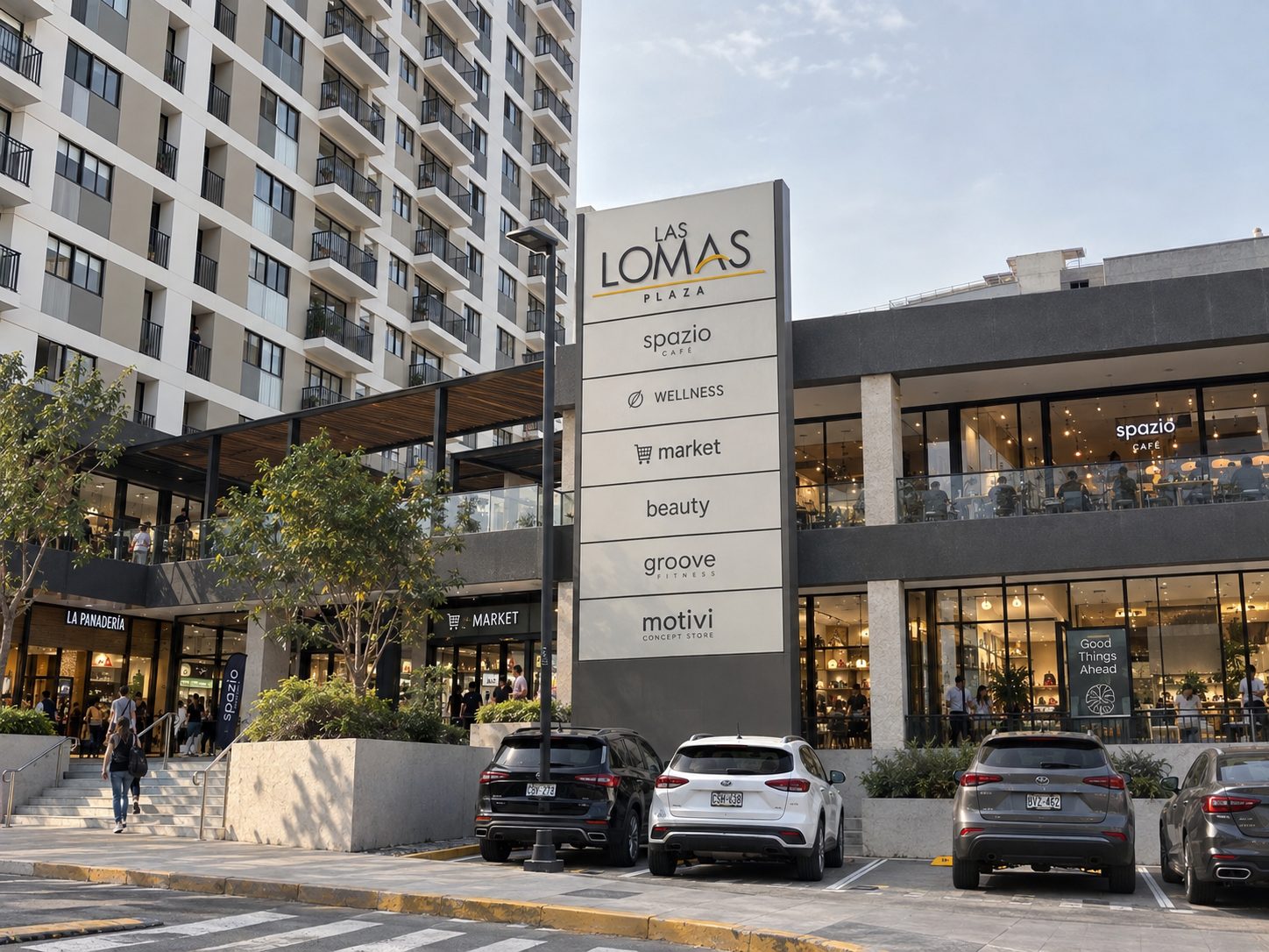 Las Lomas Plaza - centro comercial y residencial
